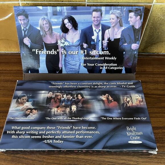 Friends VHS Rare Promo Screener FYC Warner Bros. - Picture 3 of 5